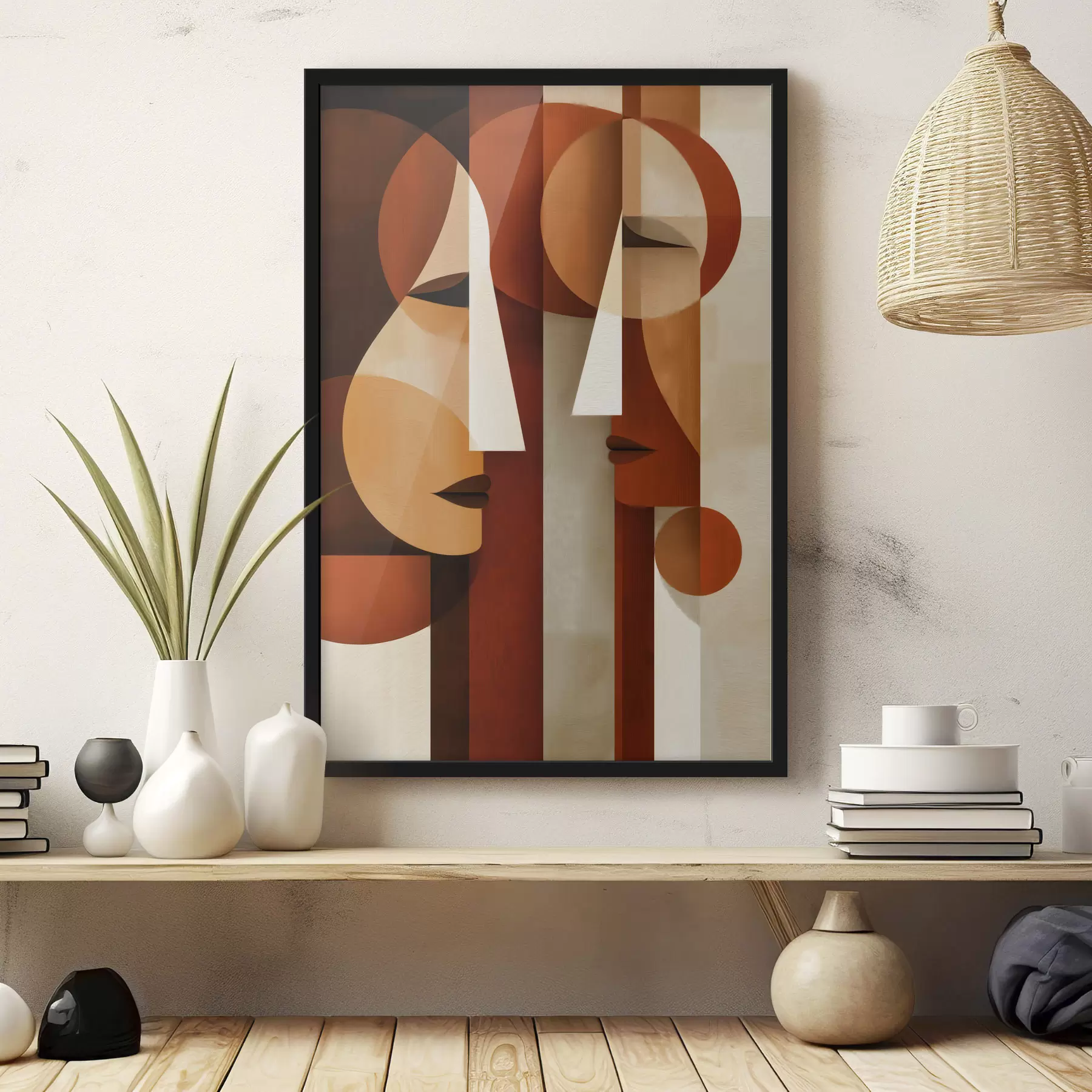 Fototapeta Abstrakcyjne twarze f49808