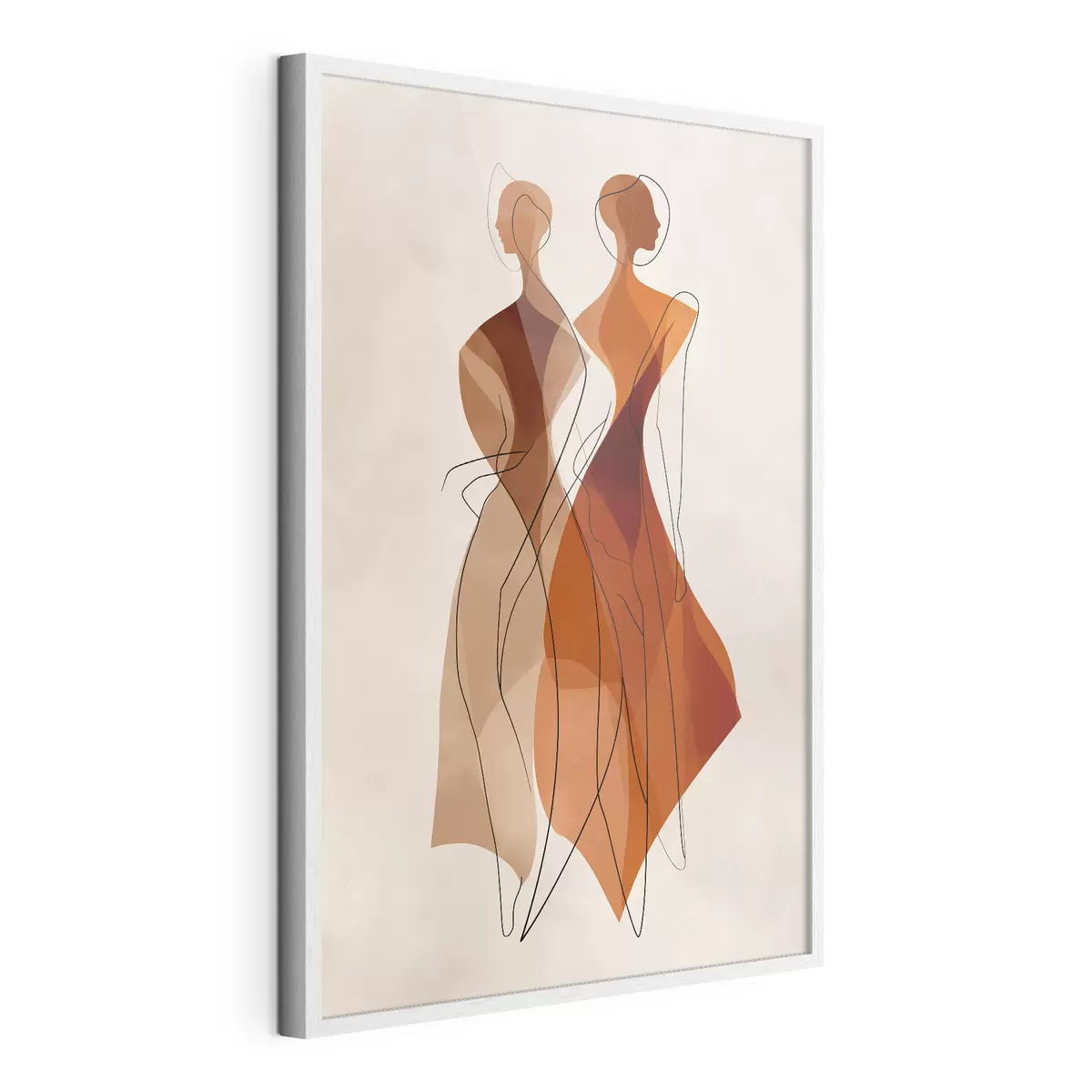 Plakat Abstrakcyjne sylwetki f49922