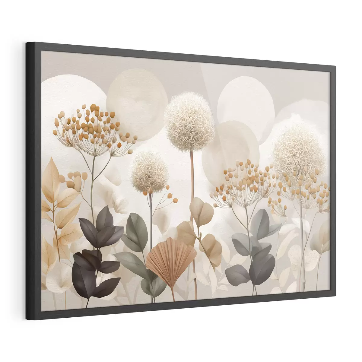 Plakat Łąkowe pompony f49928
