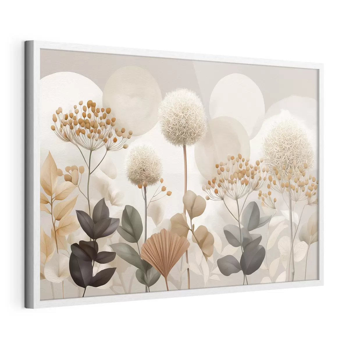 Plakat Łąkowe pompony f49928