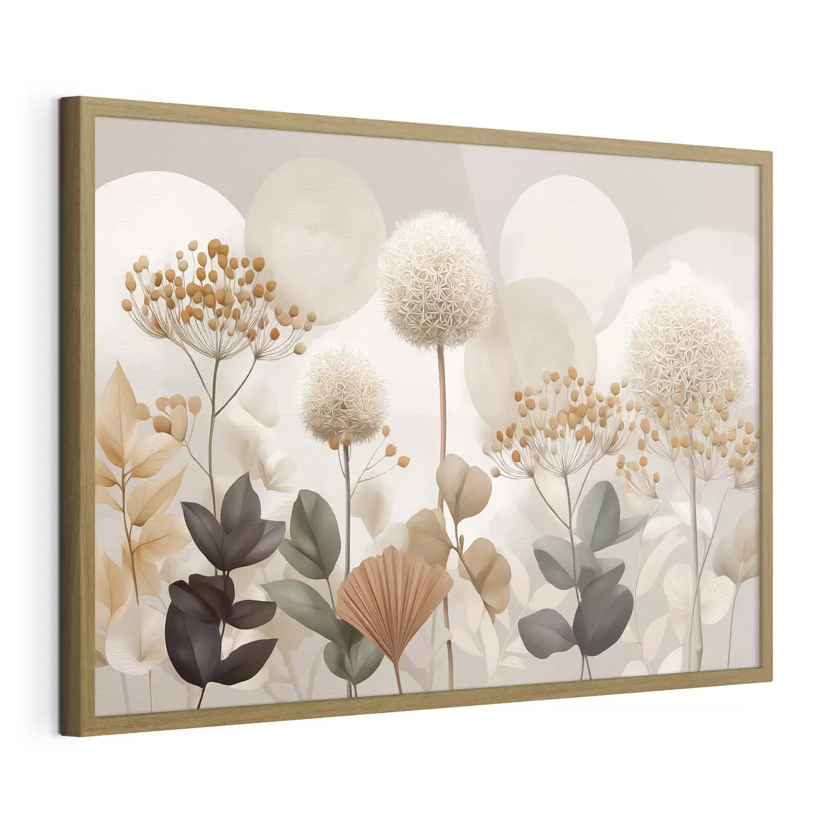 Plakat Łąkowe pompony f49928