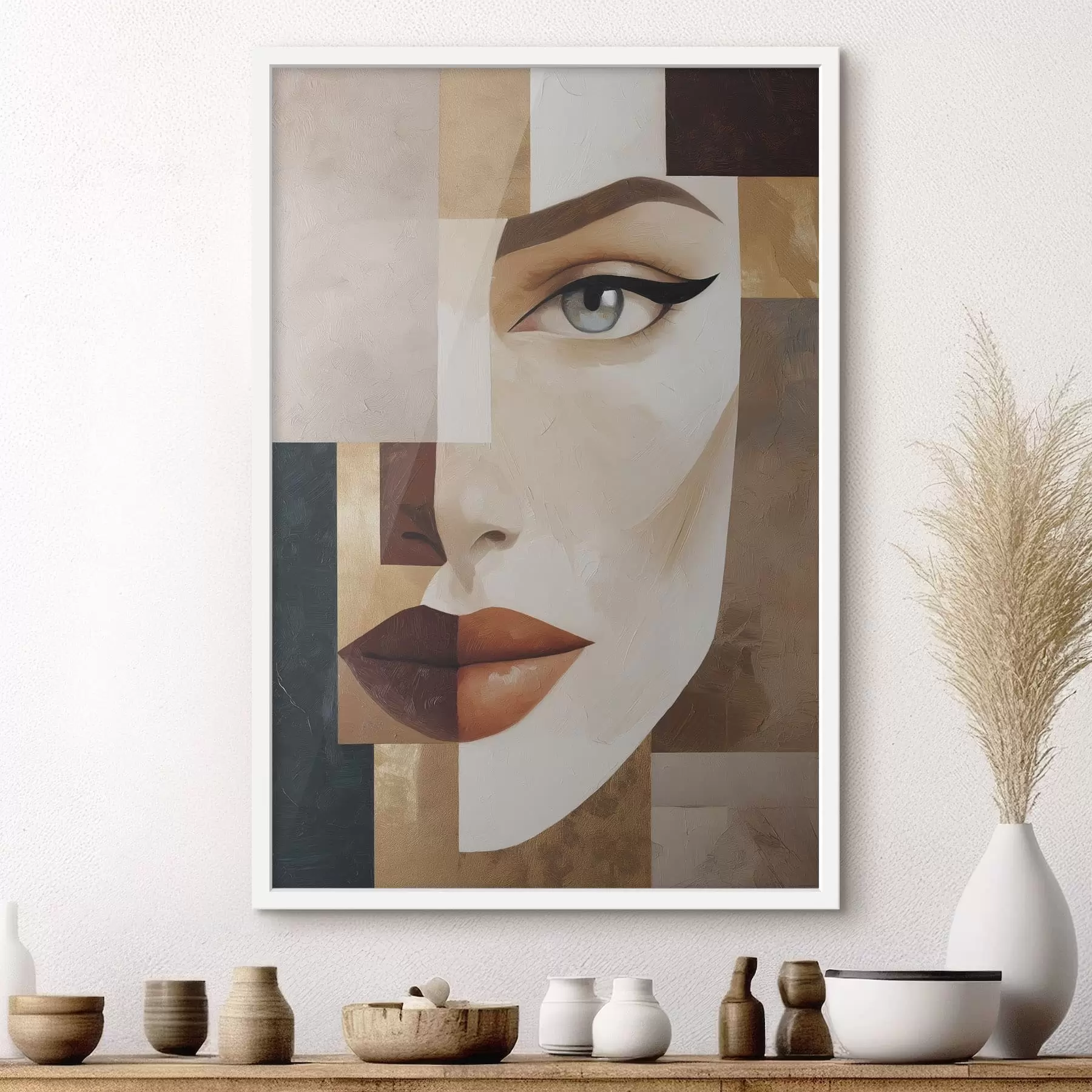 Fototapeta Abstrakcyjna twarz f49934