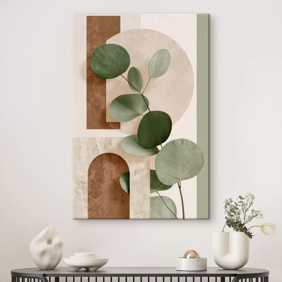 Obraz Abstrakcja botaniczna s49857