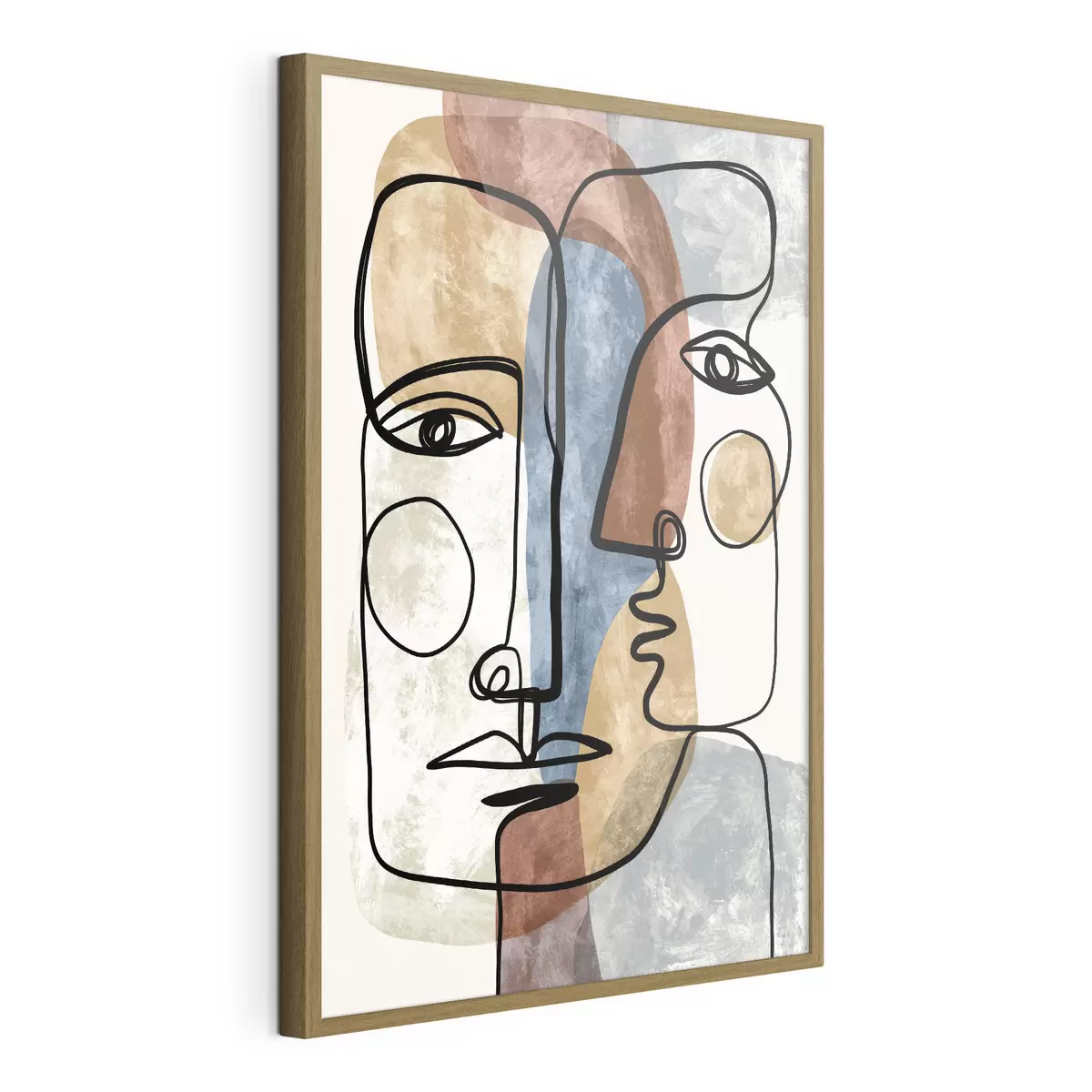 Plakat Abstrakcyjne twarze f49758