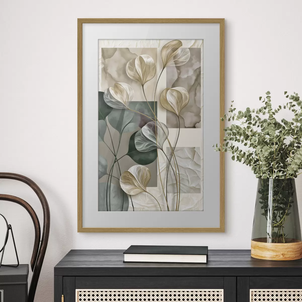 Plakat Abstrakcja botaniczna f49759