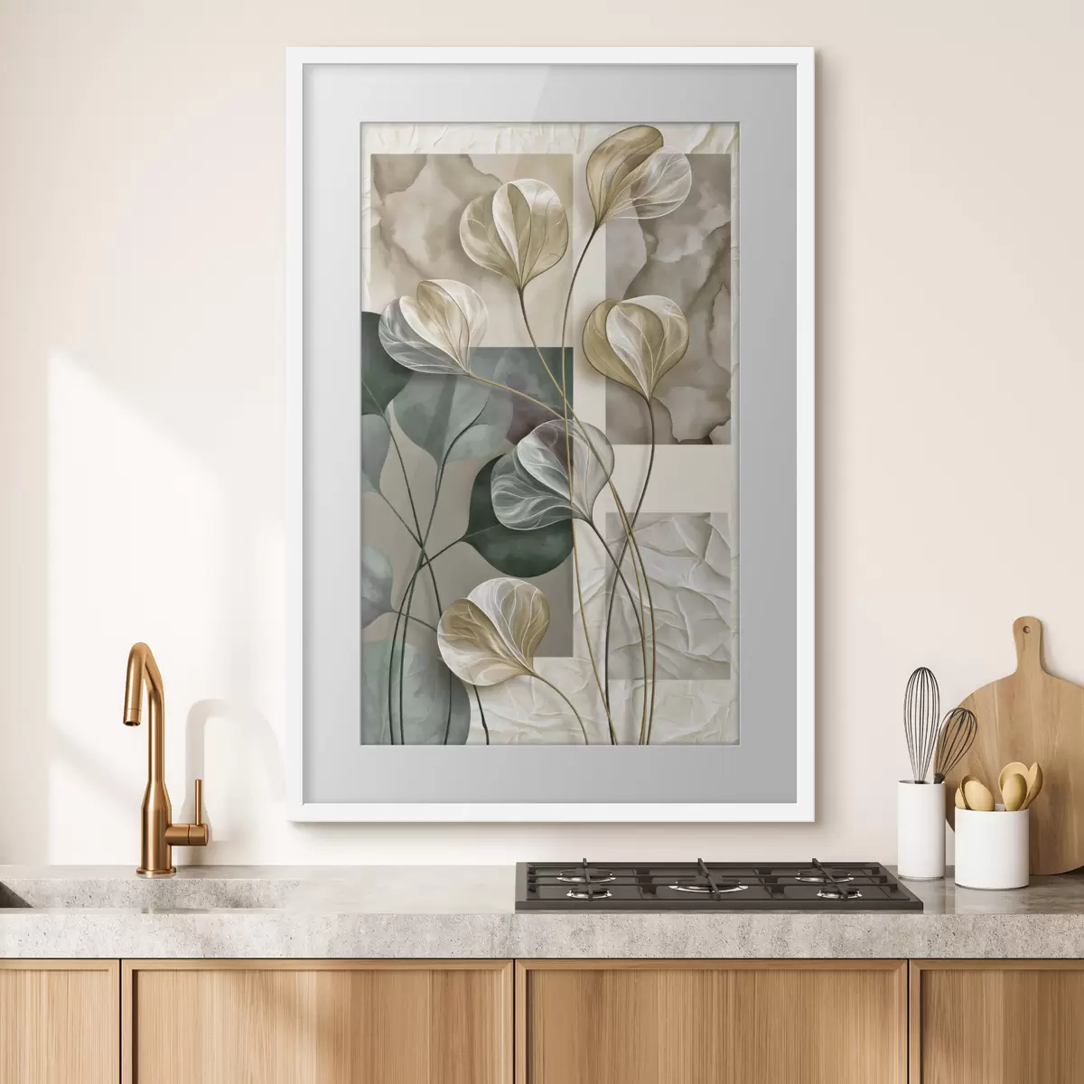 Plakat Abstrakcja botaniczna f49759