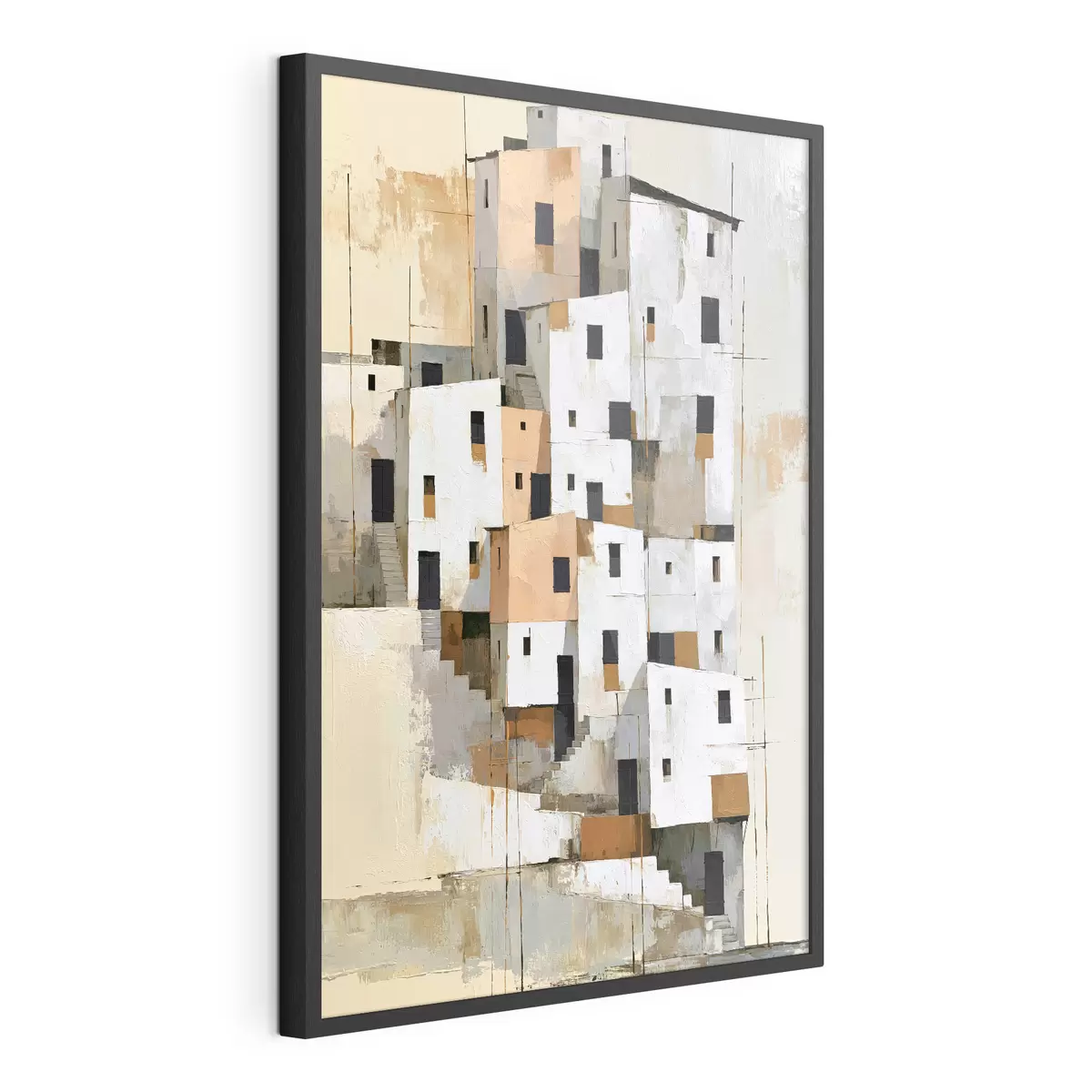 Plakat Domy abstrakcyjne f49760