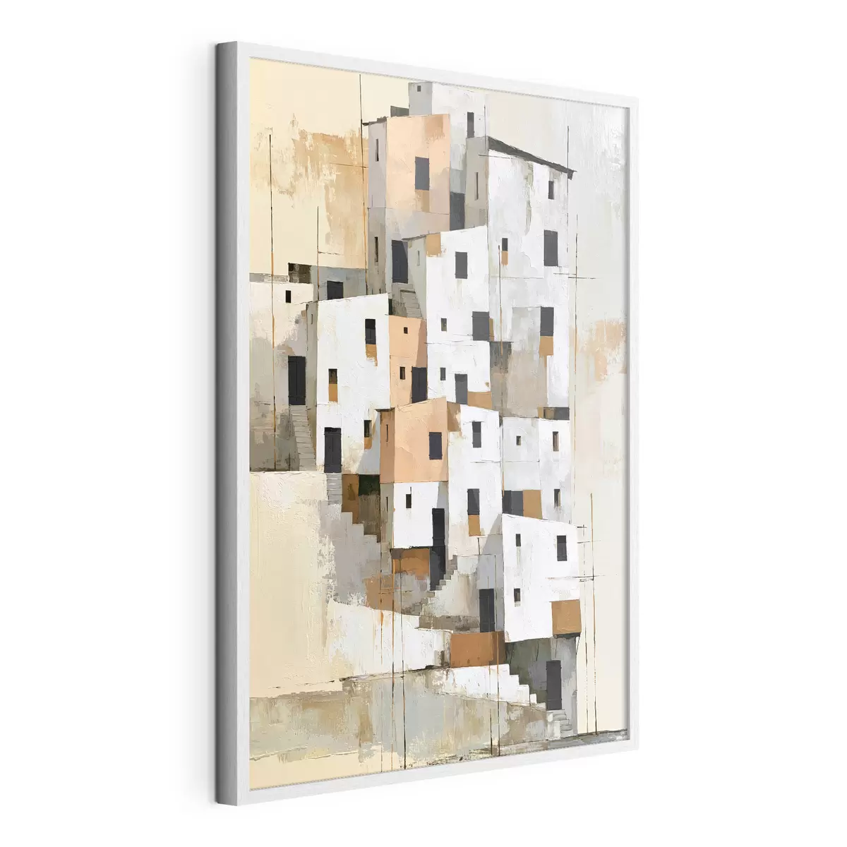 Plakat Domy abstrakcyjne f49760