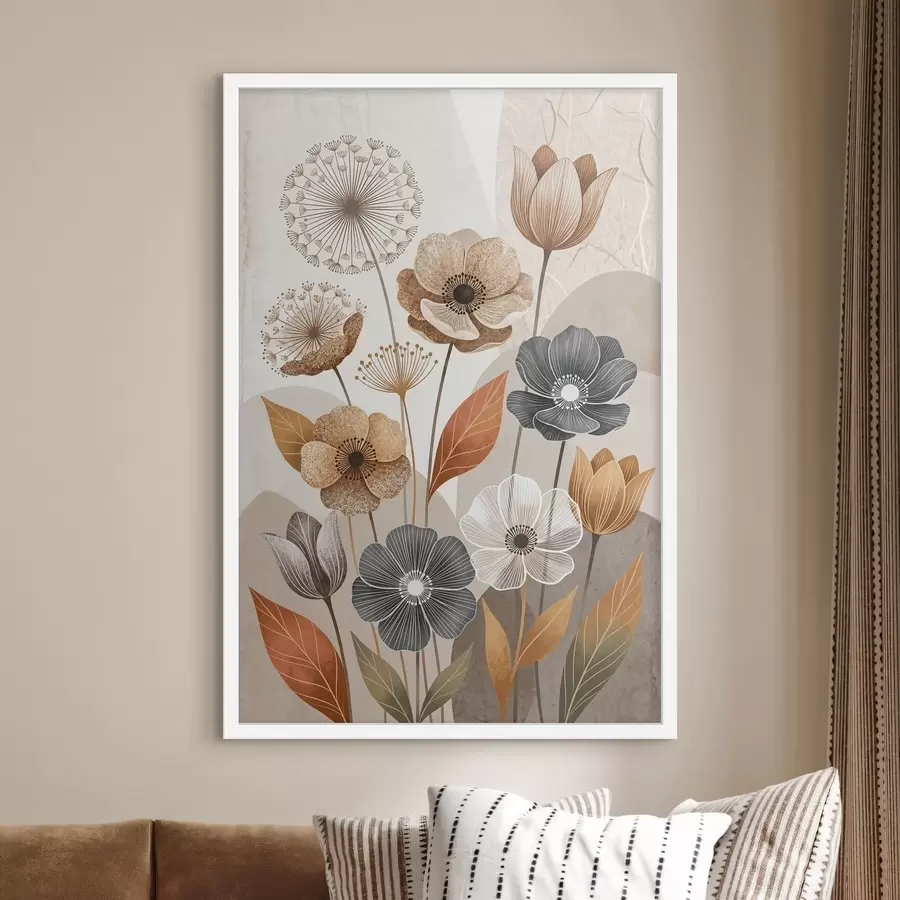 Fototapeta Dzikie kwiaty f49856