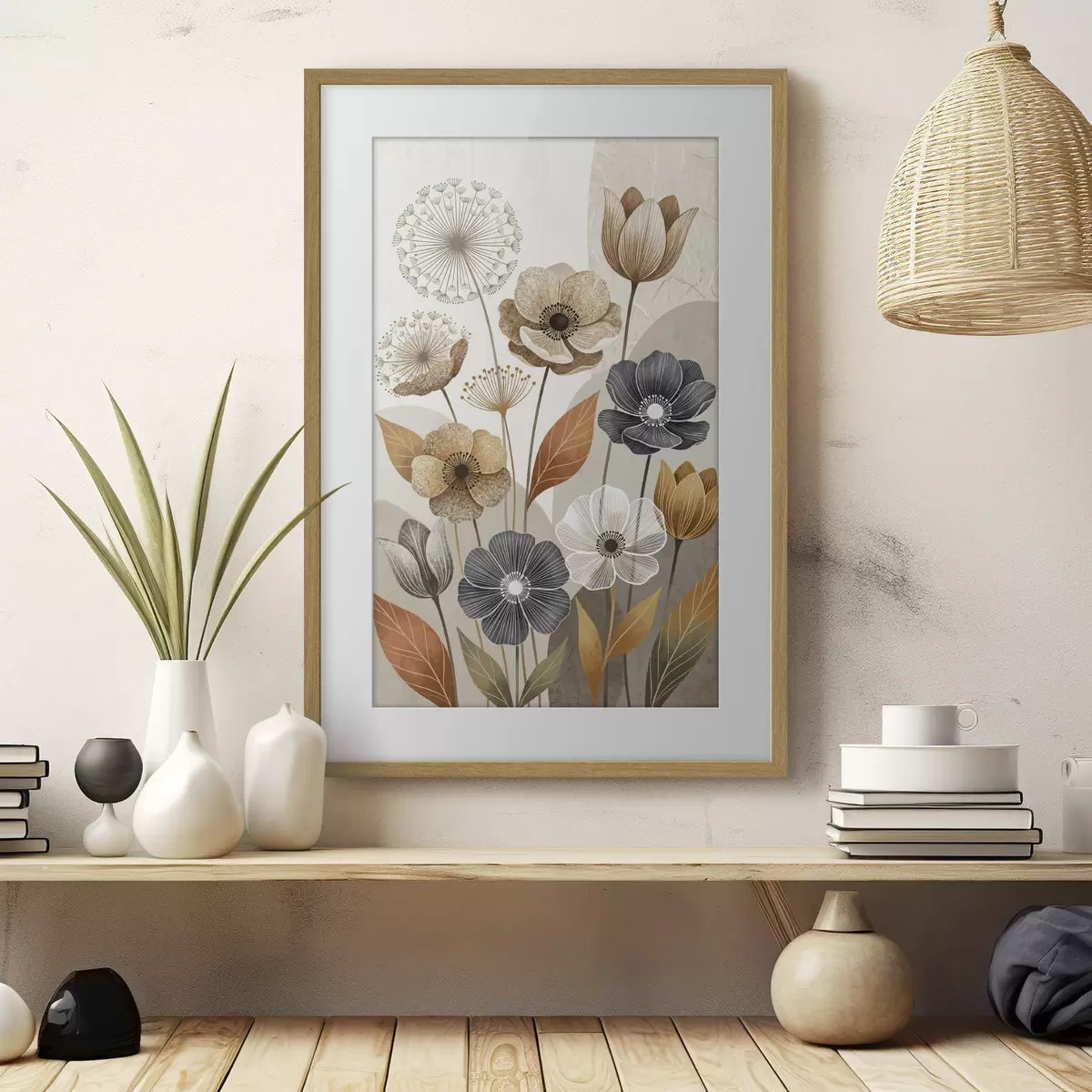 Plakat Dzikie kwiaty f49856
