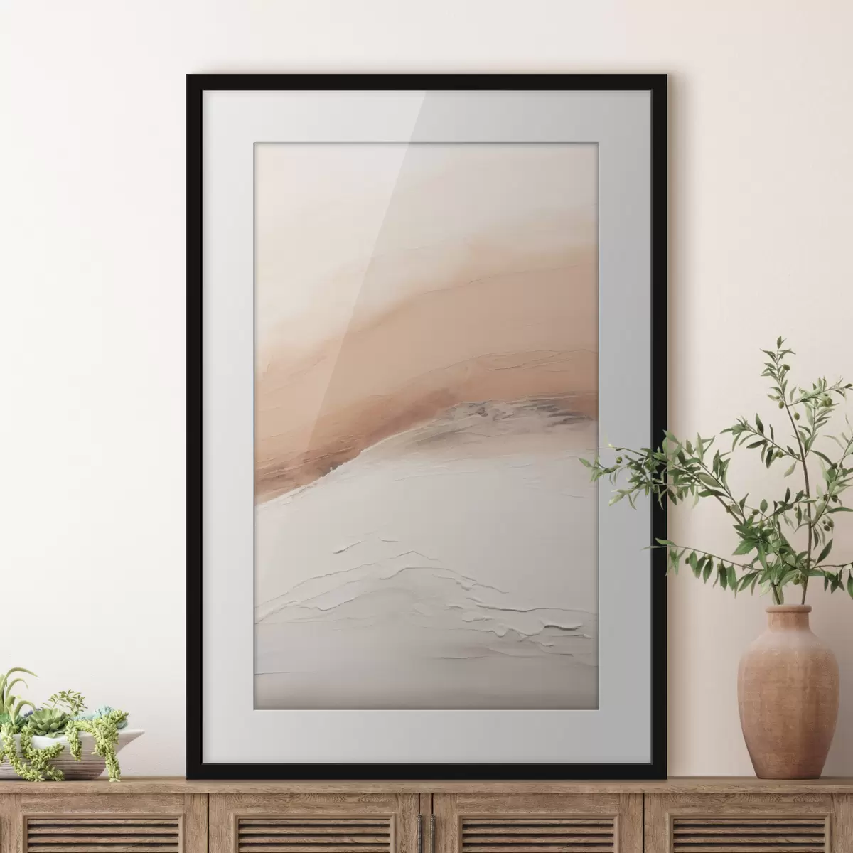 Plakat Abstrakcja z chmurami f49995