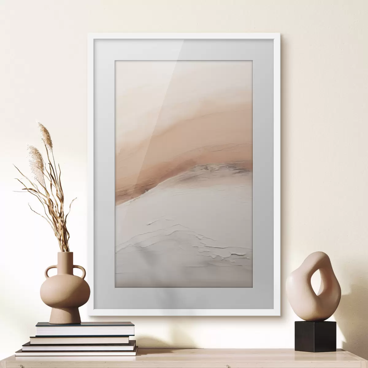 Plakat Abstrakcja z chmurami f49995