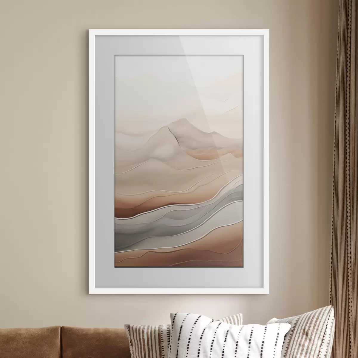 Plakat Lekka abstrakcja f49996