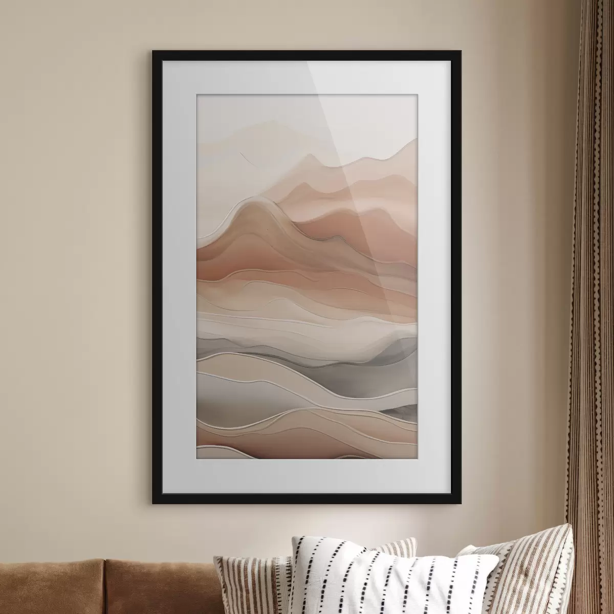 Plakat Abstrakcja neutralna f49997