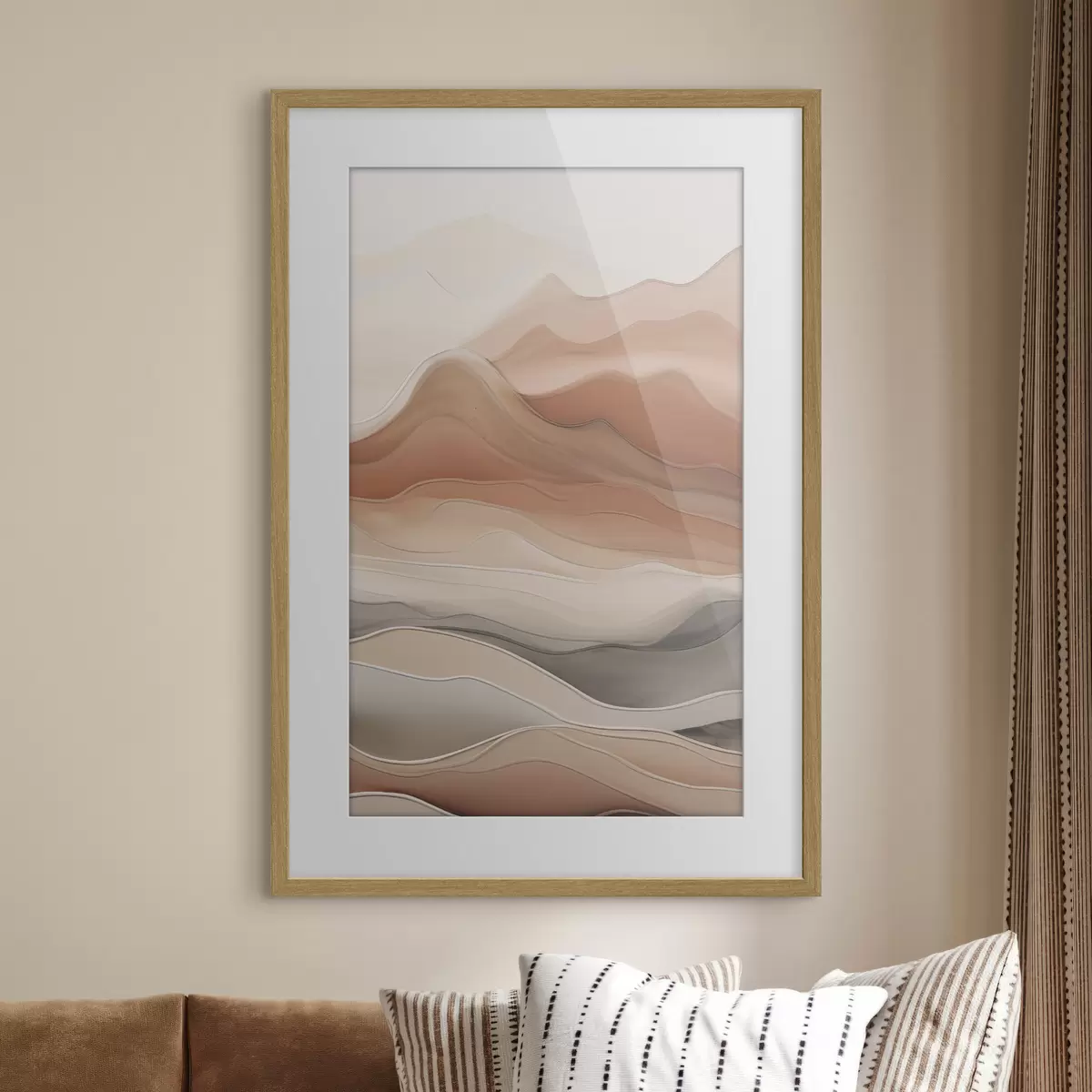 Plakat Abstrakcja neutralna f49997