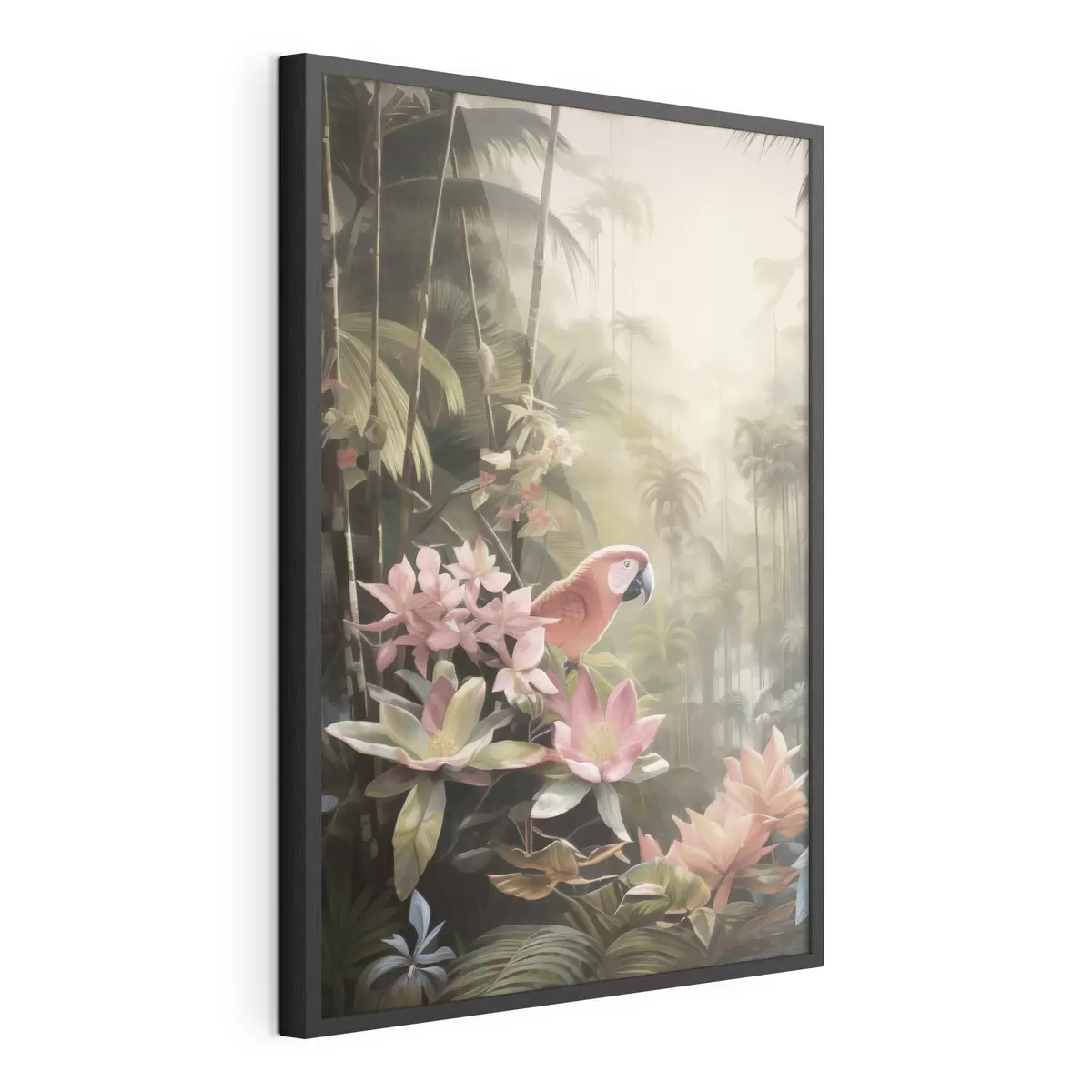 Plakat Flaming w tropikach f50026