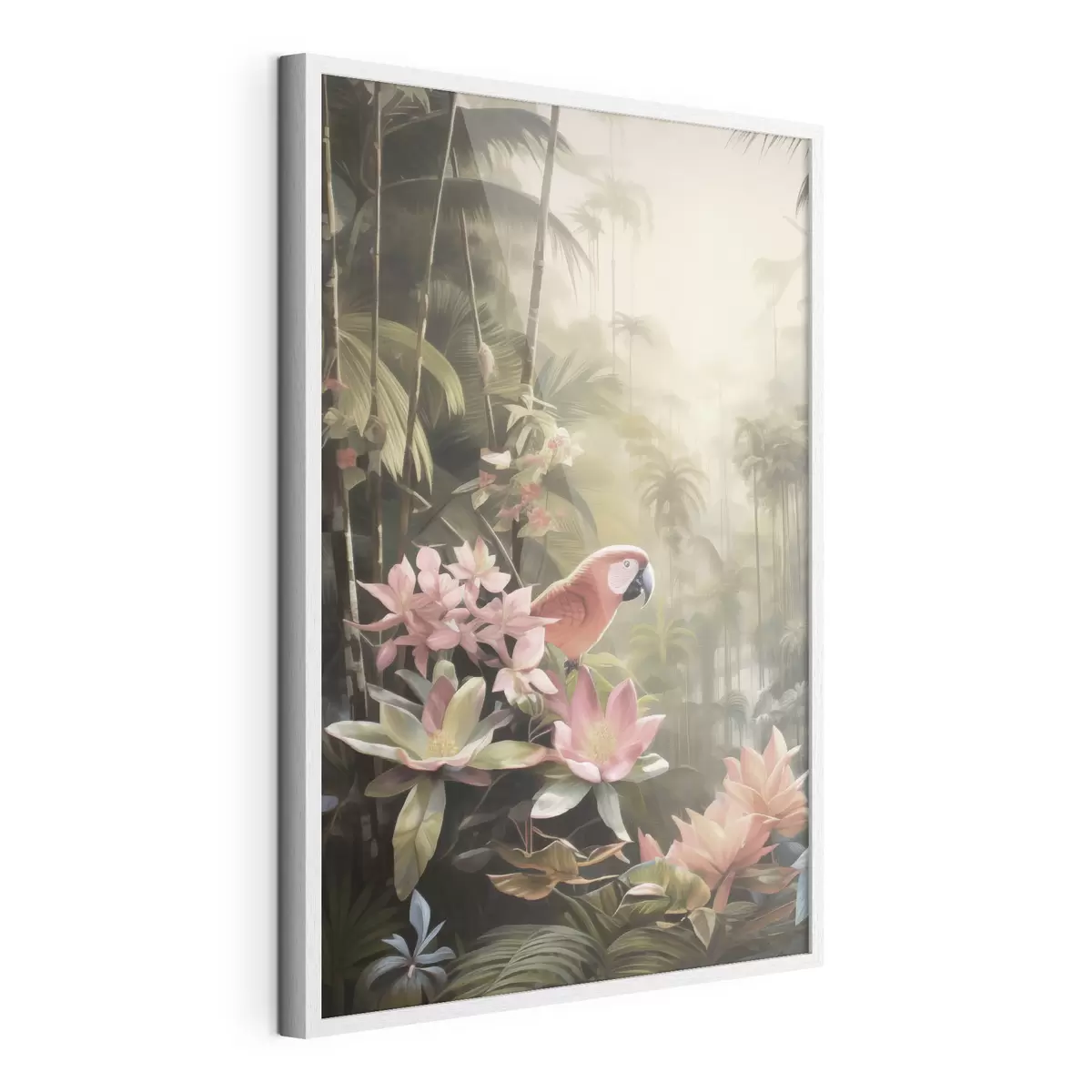 Plakat Flaming w tropikach f50026