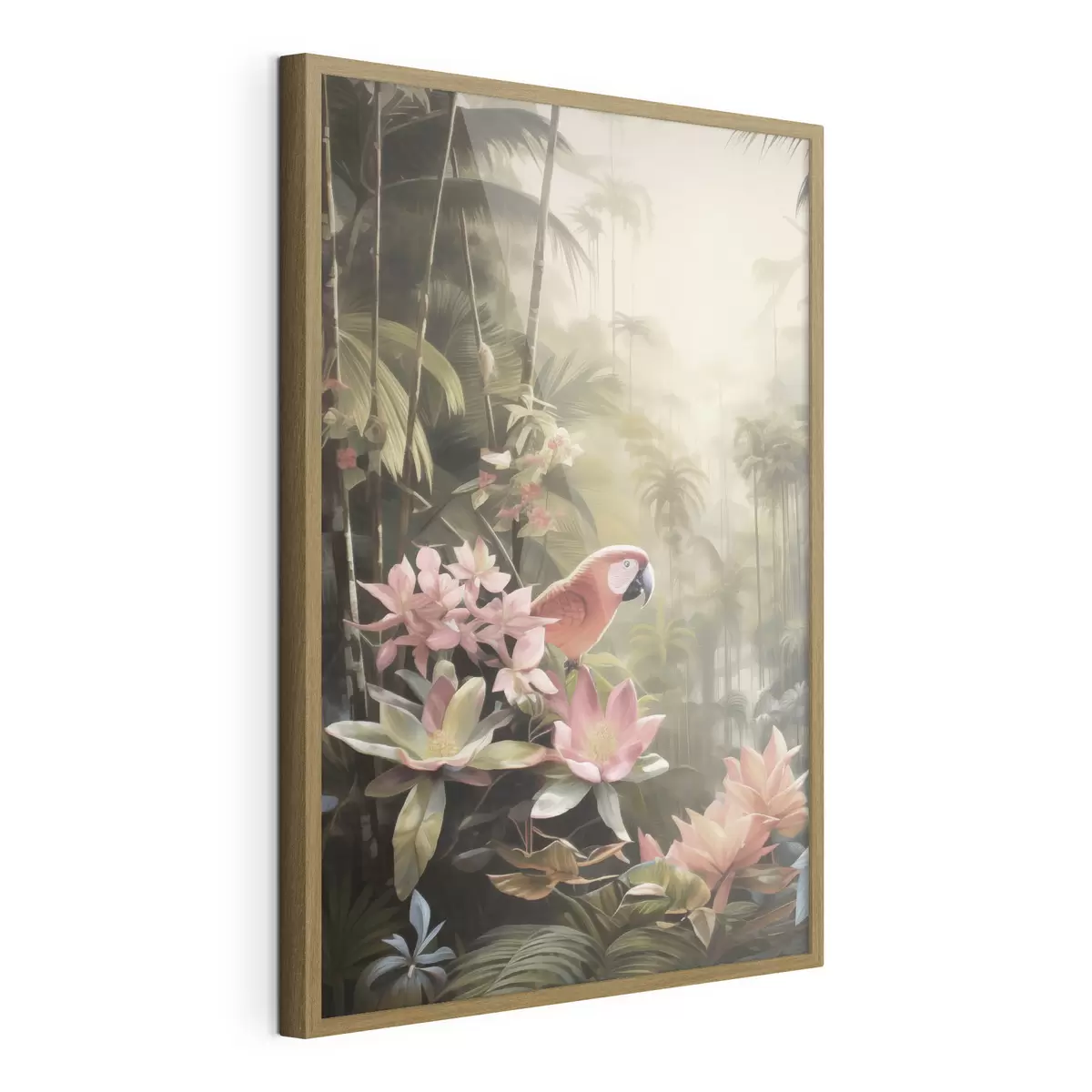Plakat Flaming w tropikach f50026