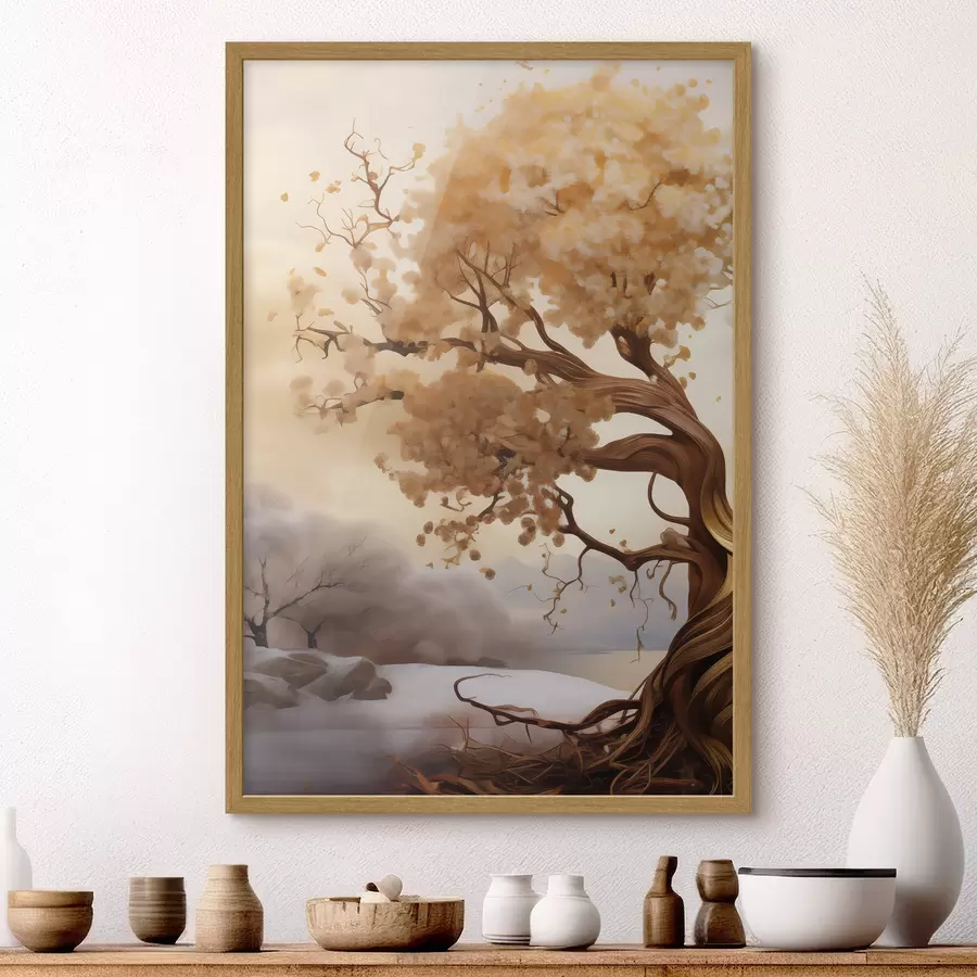 Fototapeta Jesienne drzewo f50029