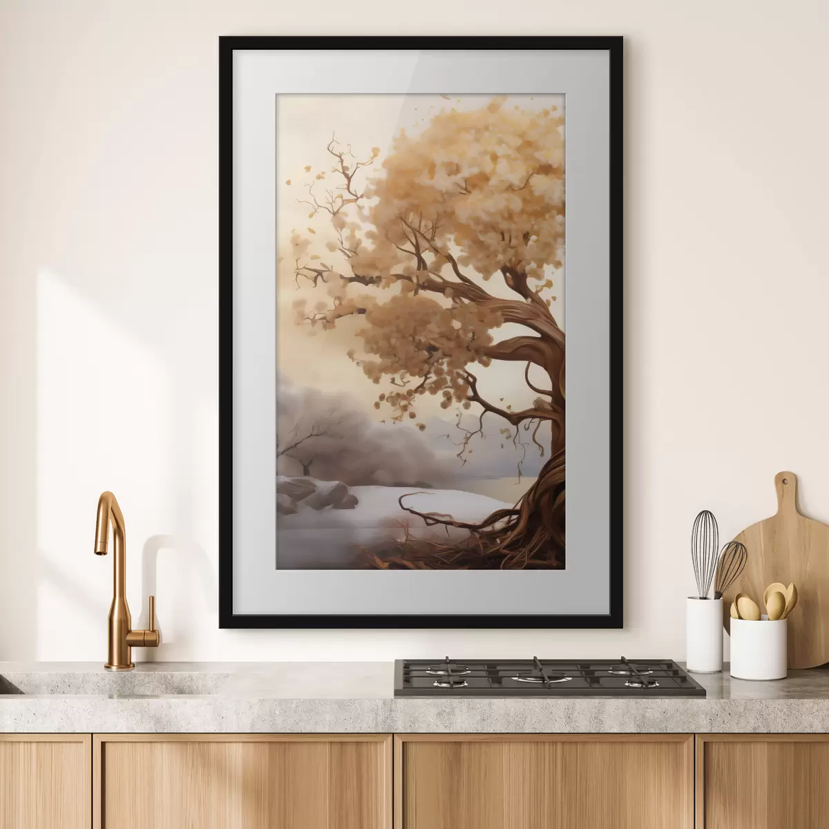 Plakat Jesienne drzewo f50029