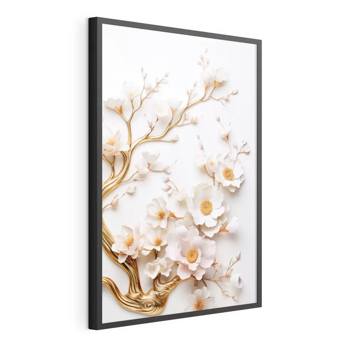 Plakat Białe magnolie f50033