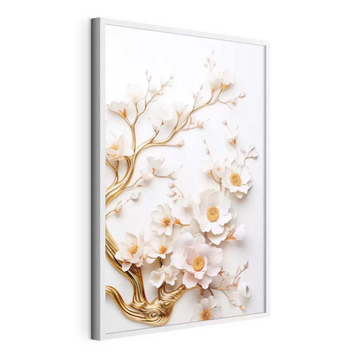 Plakat Białe magnolie f50033