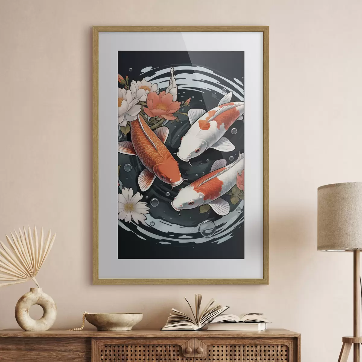 Plakat Karp Koi f50035