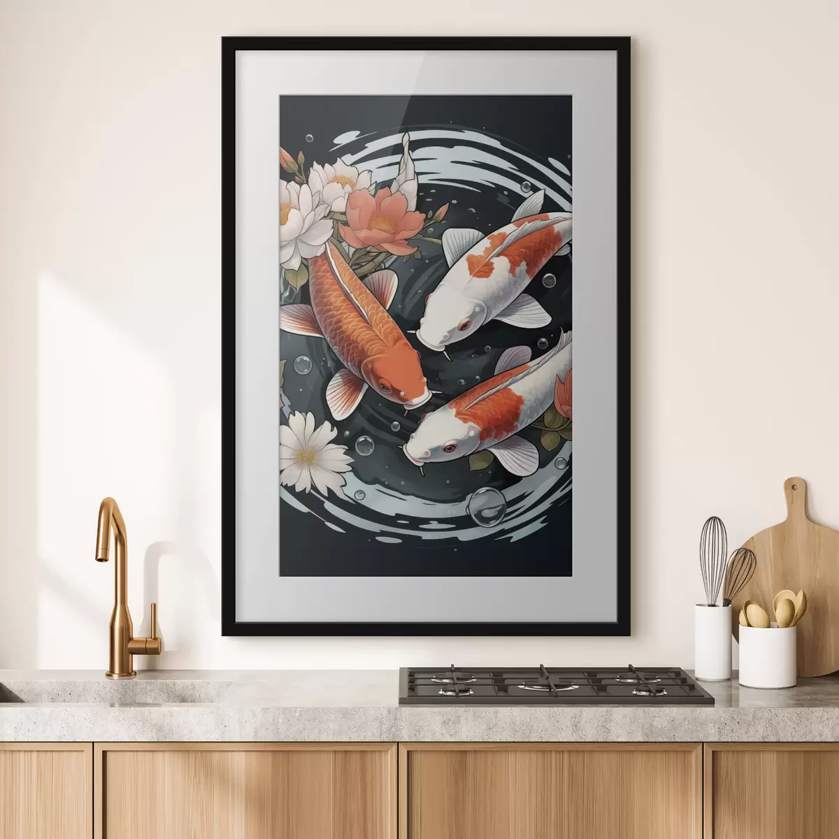 Plakat Karp Koi f50035