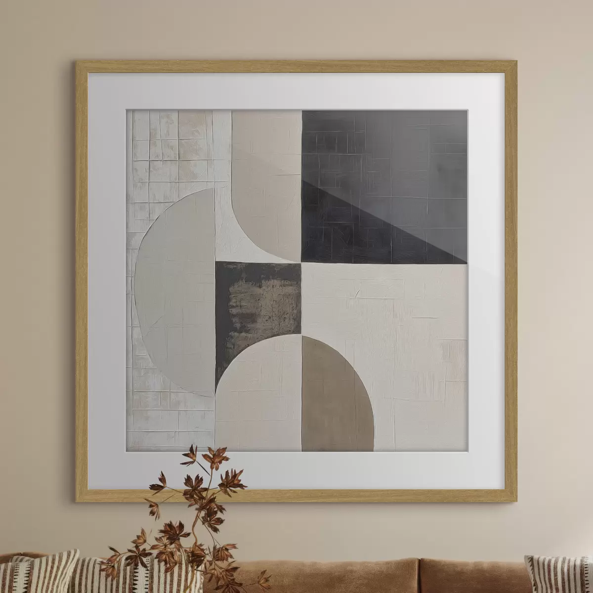 Plakat Abstrakcja geometryczna f50043