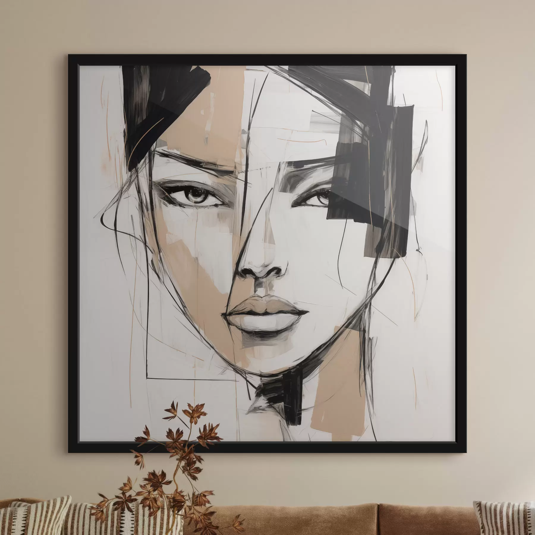 Fototapeta Abstrakcyjny portret f50049