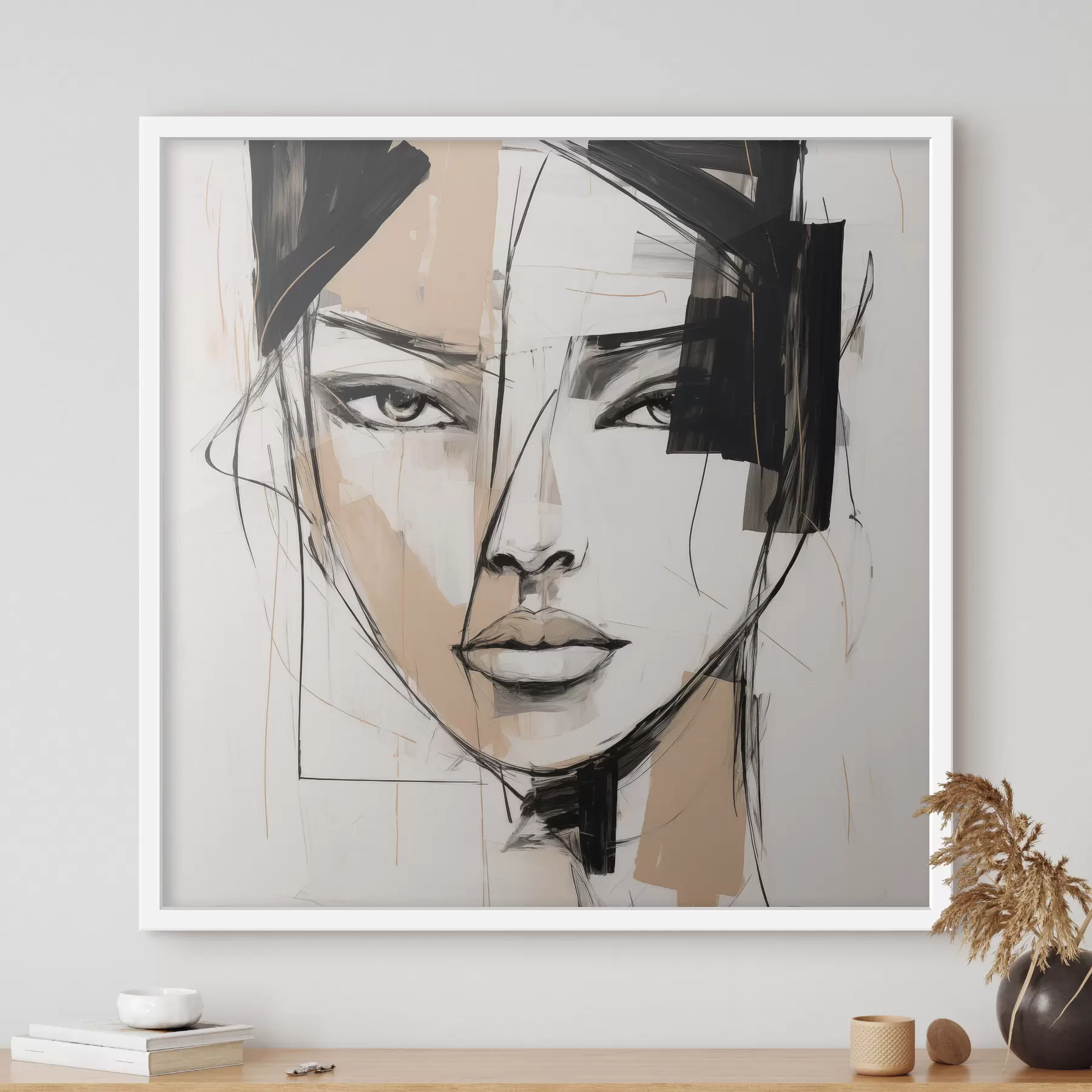 Fototapeta Abstrakcyjny portret f50049
