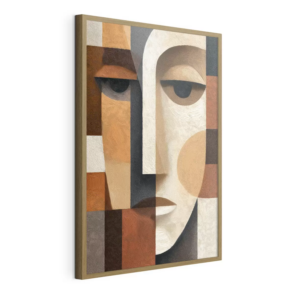 Plakat Abstrakcyjna twarz f50054
