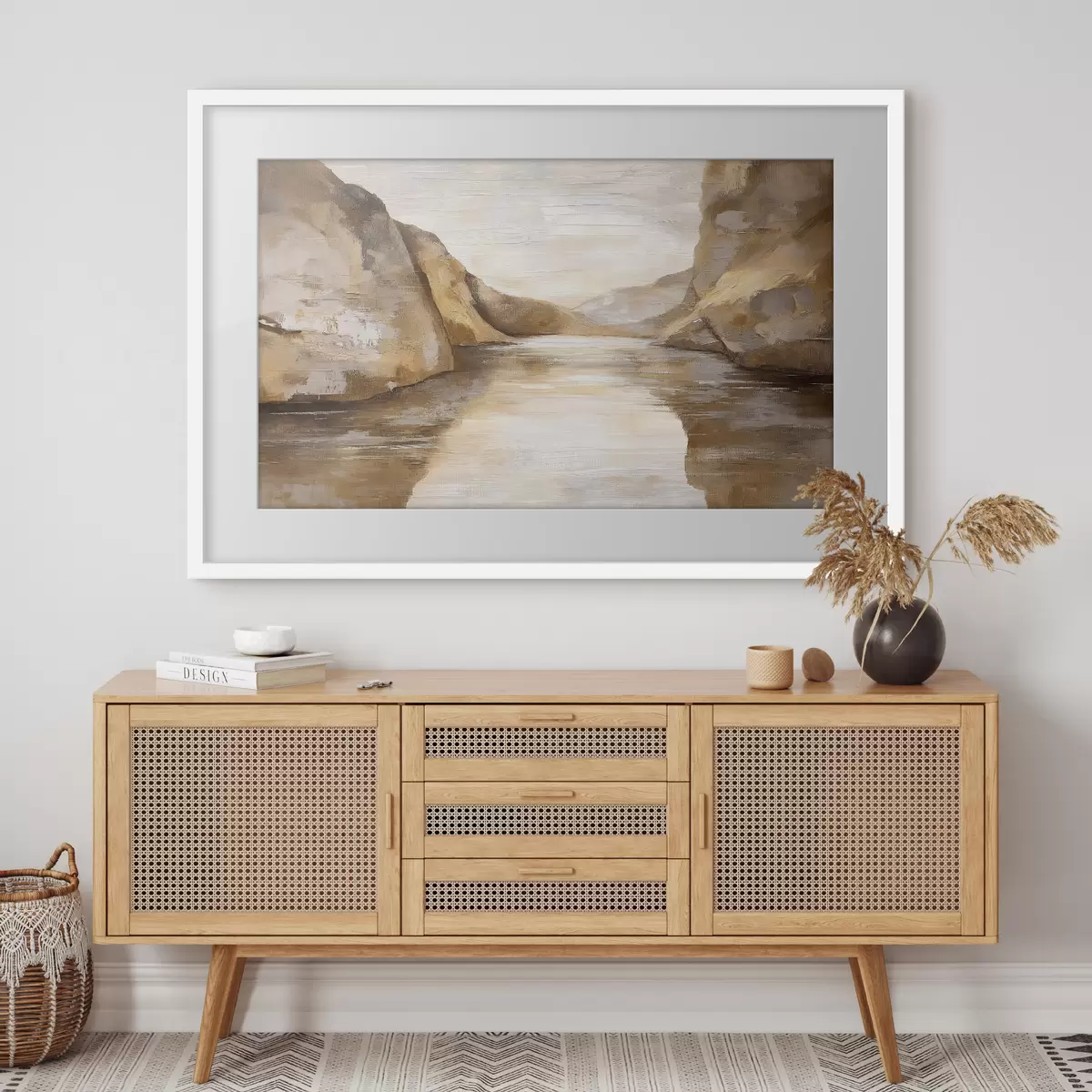 Plakat Jezioro Rocky f50055