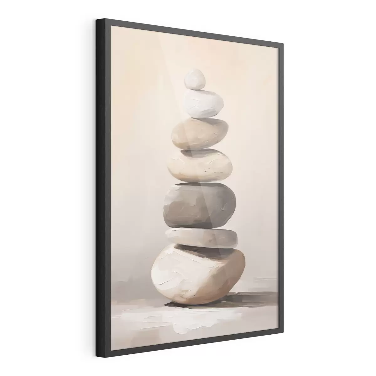 Plakat Kamienie, imitacja malarstwa f50060