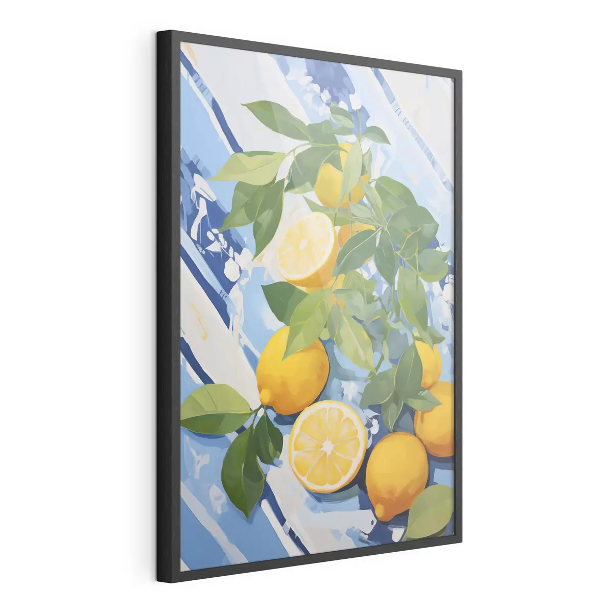 Plakat Cytryny, obraz w stylu imitacji f50066