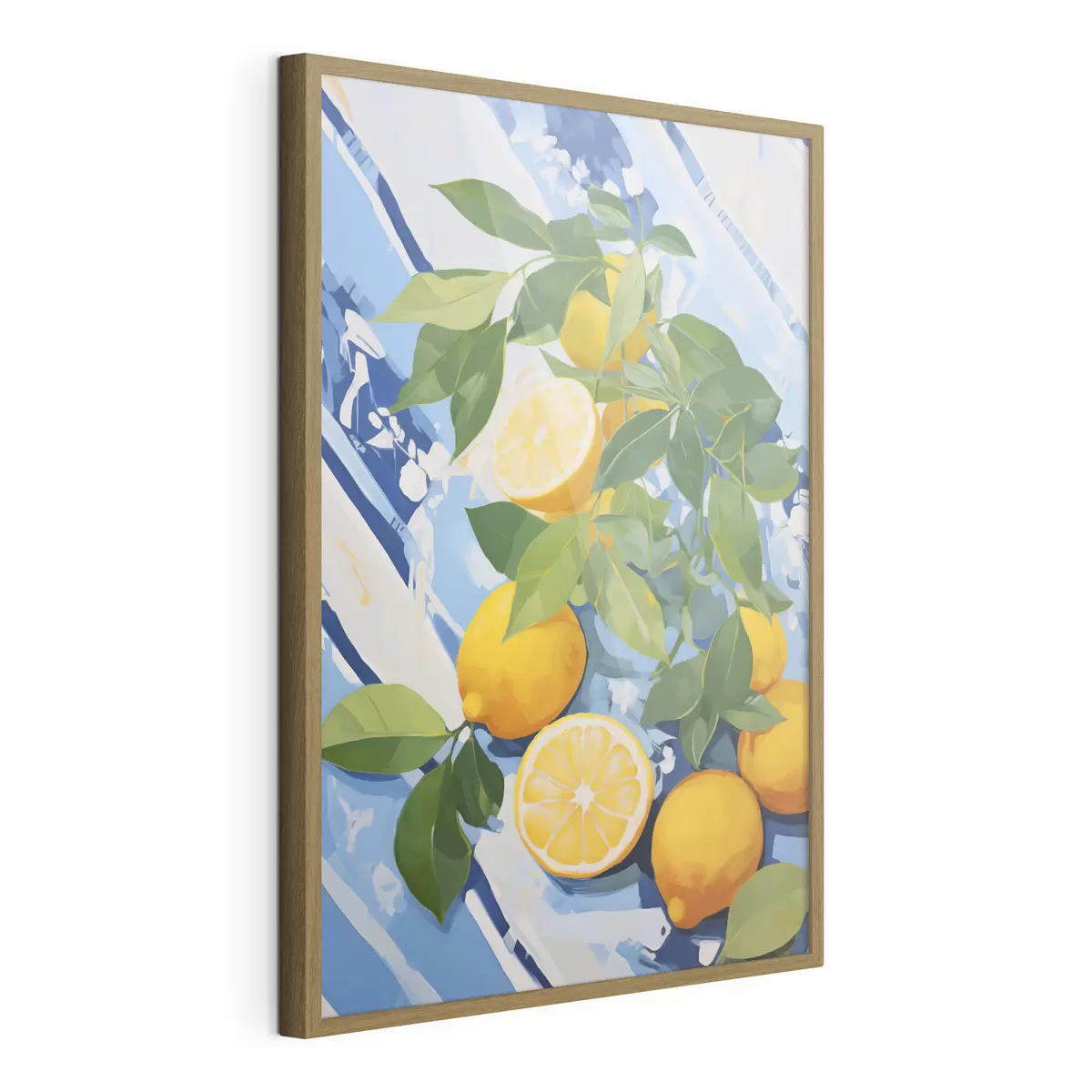 Plakat Cytryny, obraz w stylu imitacji f50066