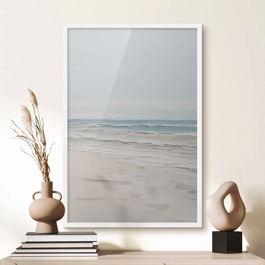 Fototapeta Minimalistyczne wybrzeże w jasnych odcieniach f49951