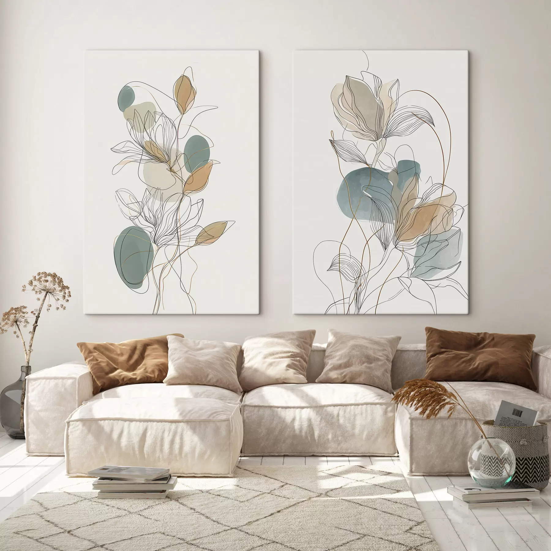 Obraz Lekki, kwitnący ogród m30798