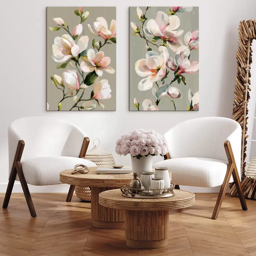 Obraz Kwitnąca magnolia m30800