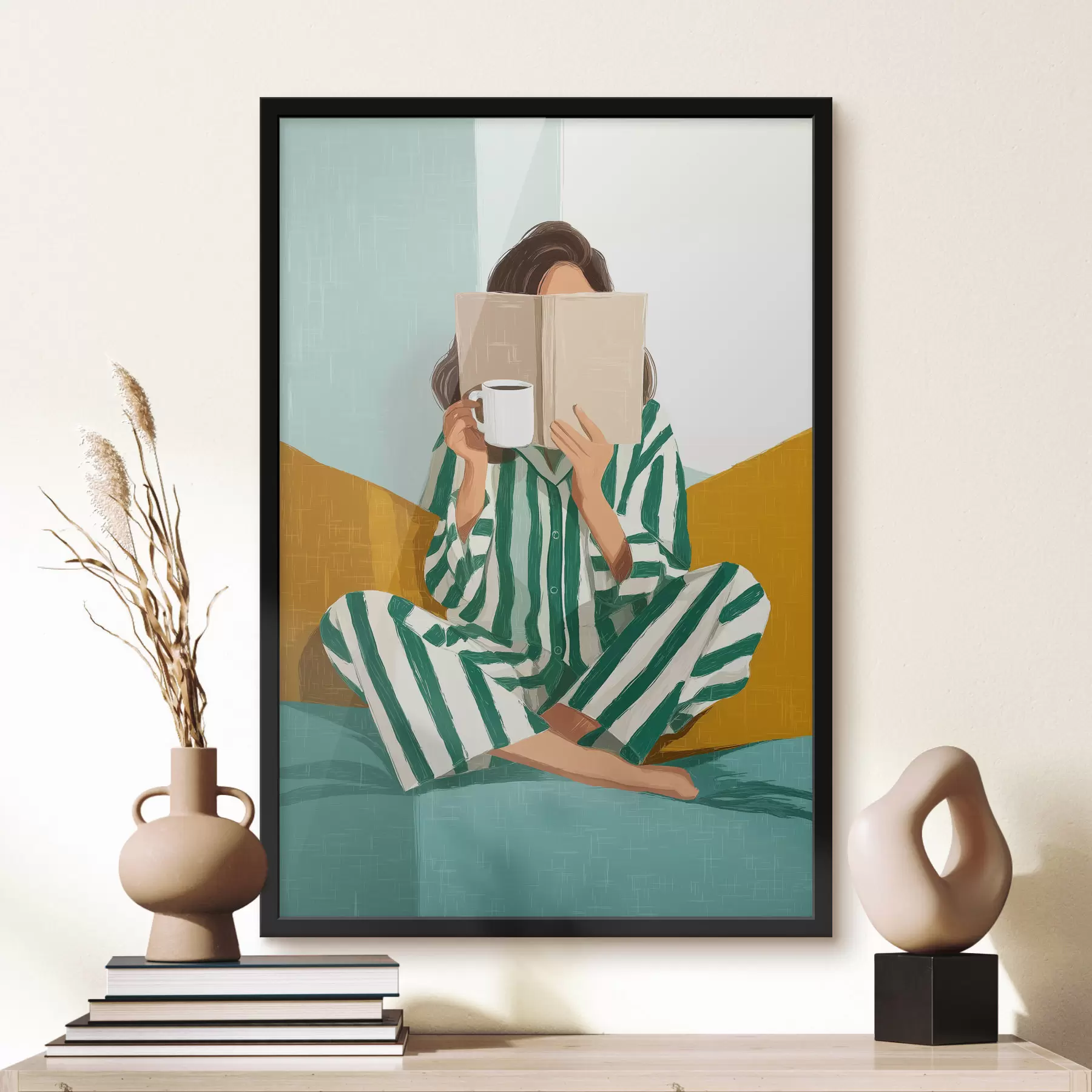 Fototapeta Przytulna lektura f50091