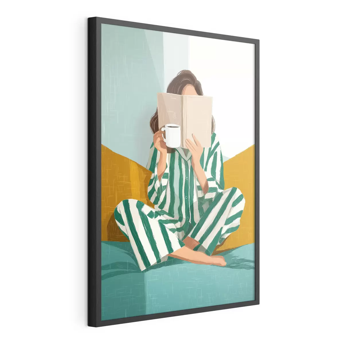 Plakat Przytulna lektura f50091