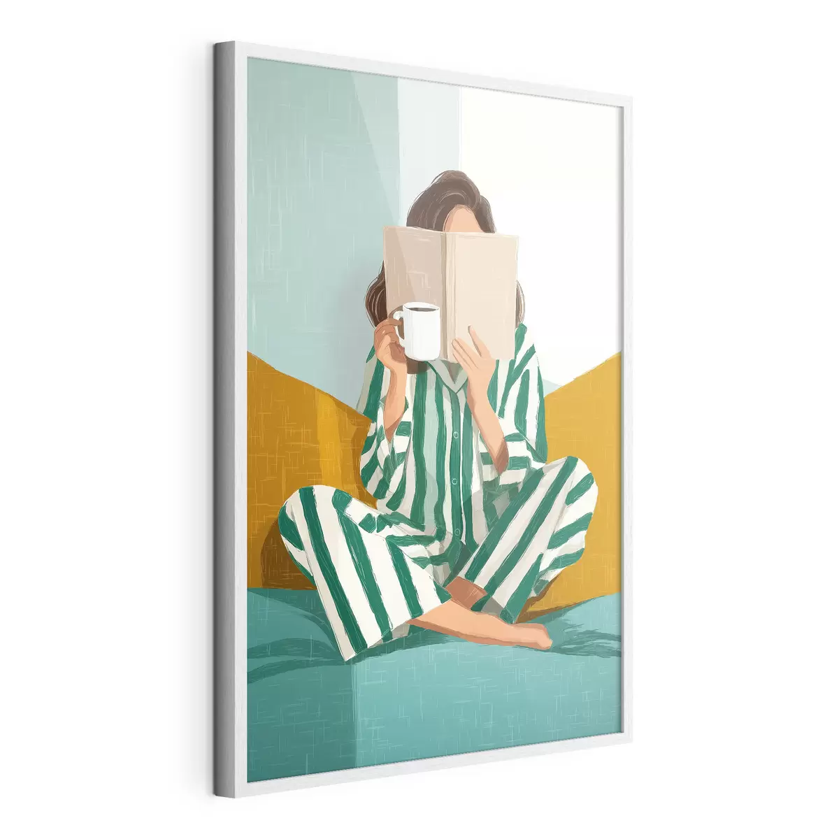 Plakat Przytulna lektura f50091