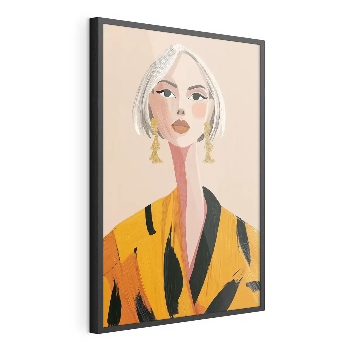 Plakat Nowoczesny portret f50096