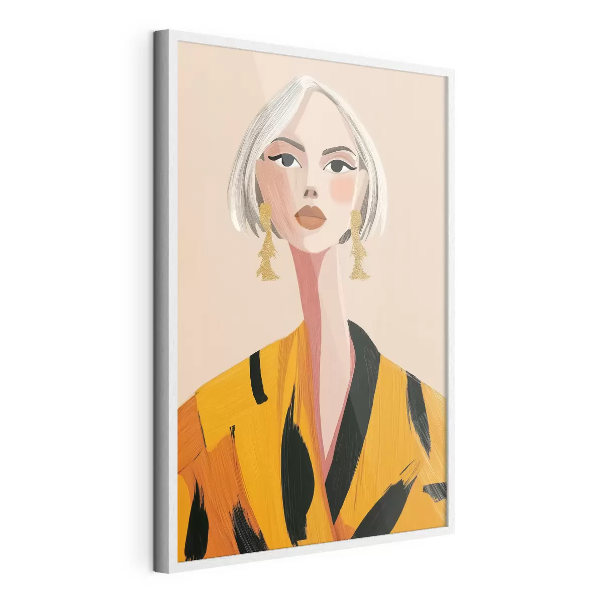 Plakat Nowoczesny portret f50096