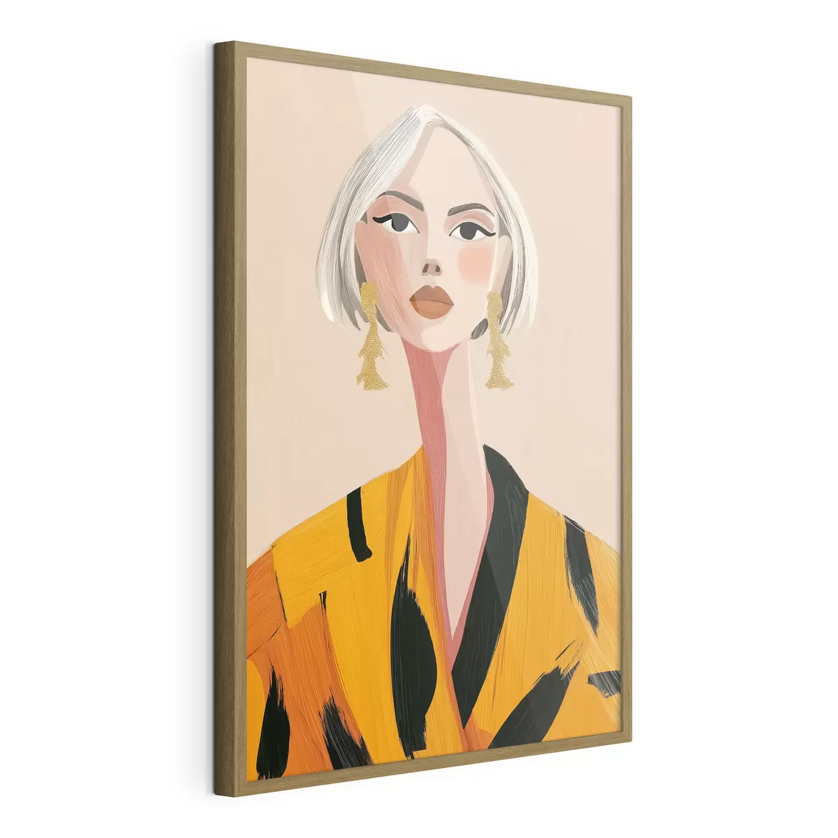 Plakat Nowoczesny portret f50096