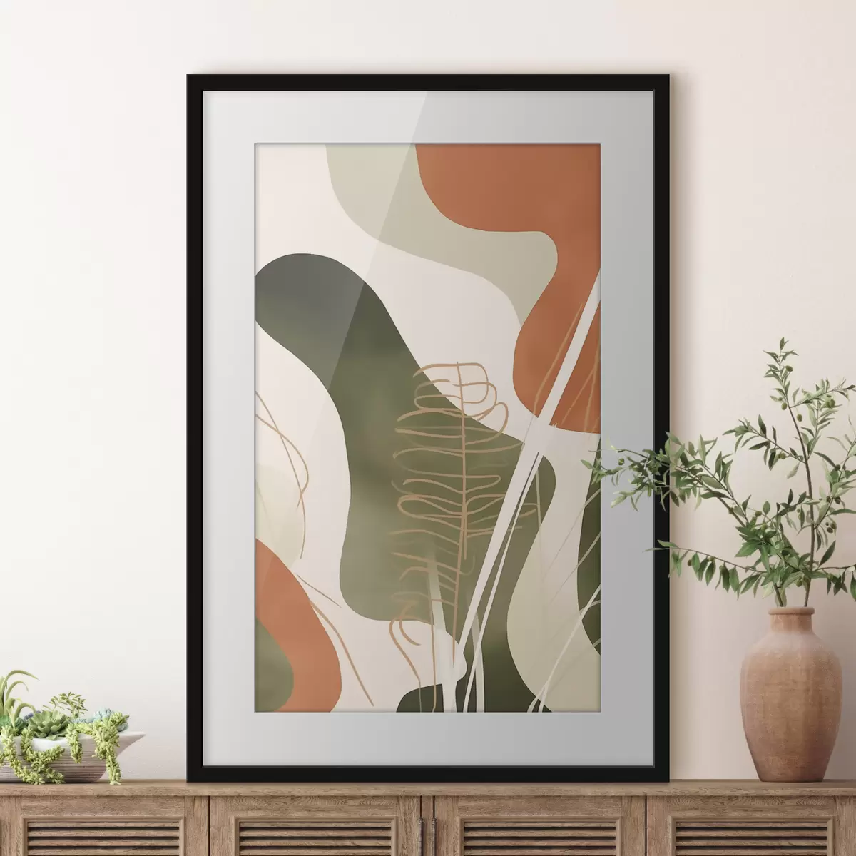 Plakat Abstrakcja naturalna f50097