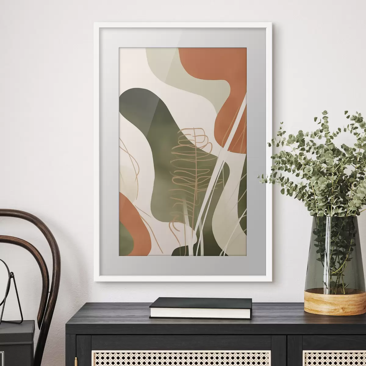 Plakat Abstrakcja naturalna f50097