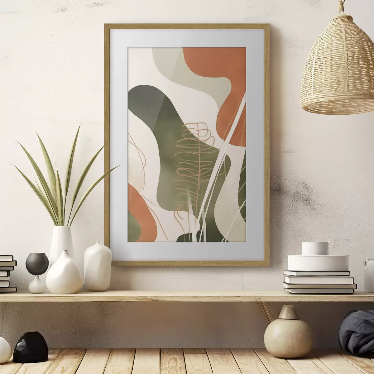 Plakat Abstrakcja naturalna f50097