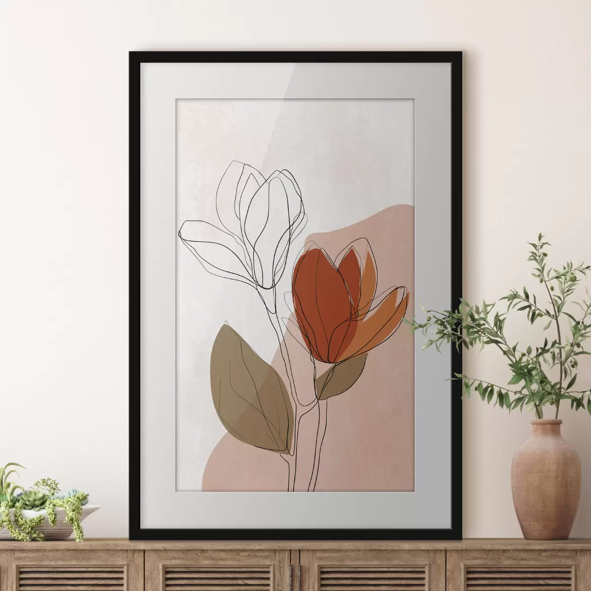 Plakat Etiuda botaniczna f50110