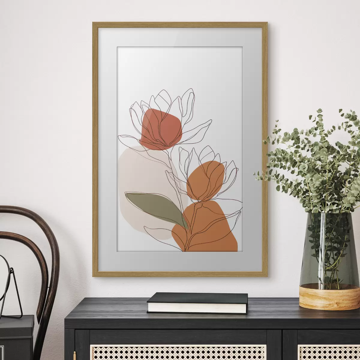 Plakat Mozaika botaniczna f50112